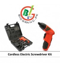 Cordless Electric Screwdriver Kit 